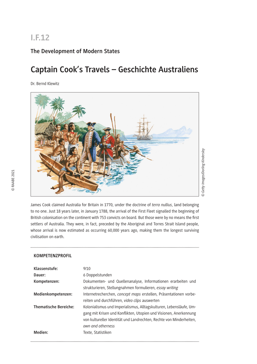 Captain Cook’s Travels Captain Cook’s Travels
